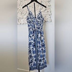 angie blue and white dress Angie Dress in Blue